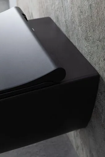 Унитаз подвесной безободковый Allen Brau Priority черный матовый 4.31001.31