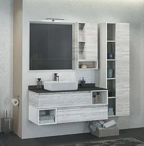 Шкаф-зеркало Comforty Прага 120 дуб белый 00004136262CF Шкаф-зеркало Comforty Прага 120 дуб белый 00004136262CF, 3