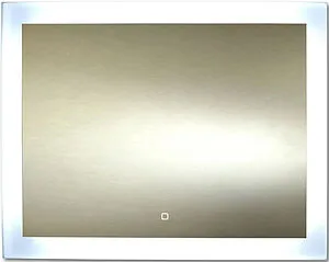 Зеркало с подсветкой Continent Relax Led 90x70 белый ЗЛП561 Зеркало с подсветкой Continent Relax Led 90x70 белый ЗЛП561, 1