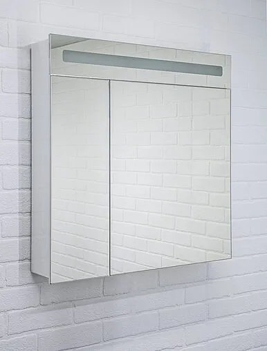 Шкаф-зеркало Домино Аврора 60 белый DV8005HZ