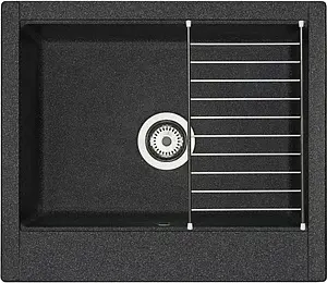 Мойка кухонная Aquaton Делия 60.2 графит 1A715232LD210 Мойка кухонная Aquaton Делия 60.2 графит 1A715232LD210, 4