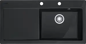 Мойка кухонная Franke Mythos MTK 611-100 R оникс 124.0335.856 Мойка кухонная Franke Mythos MTK 611-100 R оникс 124.0335.856, 1