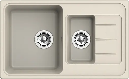 Мойка кухонная Ewigstein Elegant E-R60KF бежевый