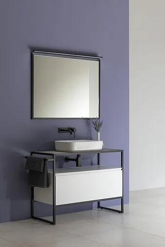 Тумба-умывальник напольная Allen Brau Priority 100 белый 1.31003.WM+