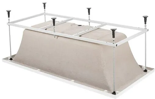 Ванна акриловая BERGES Tari 170x80 с каркасом 050030 Ванна акриловая BERGES Tari 170x80 с каркасом 050030