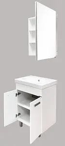 Тумба-умывальник напольная Comforty Чезана 60 белый 00003120091CF, 4