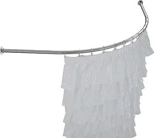 Карниз для ванны Aquanet Palau 140x140 хром 00157485, 1