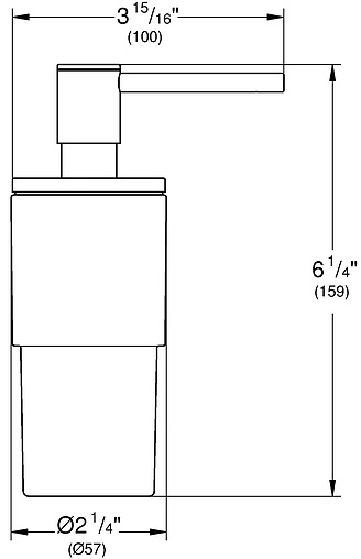 Дозатор для жидкого мыла Grohe Atrio New хром