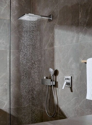Смеситель для ванны скрытого монтажа Hansgrohe Metropol матовый белый 32545700