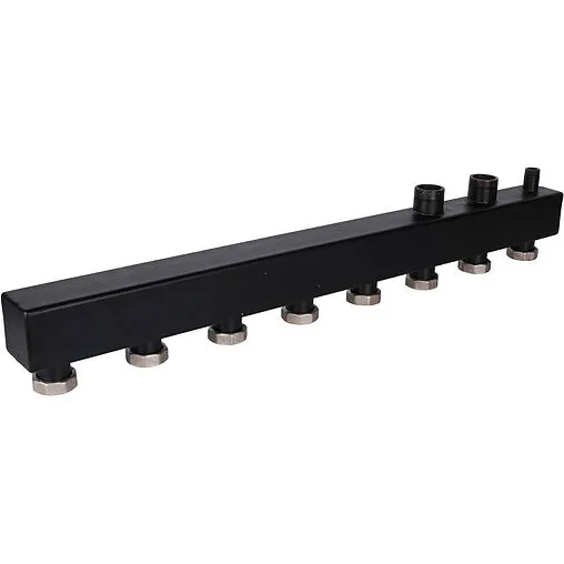 Коллектор распределительный 4 контура 1½&quot;н x 1½&quot;нг Rommer RDG-0017-004004