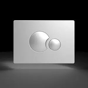 Клавиша смыва для унитаза Sanit S706 16.706.93..0000 хром матовый, 3