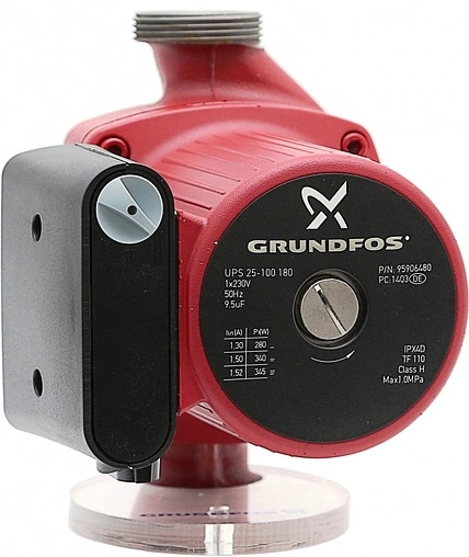 Насос циркуляционный Grundfos UPS 25-100 180 95906480