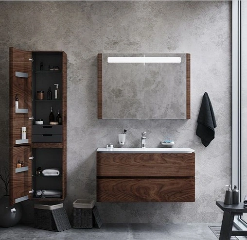 Тумба под умывальник подвесная Am.Pm Sensation 100 орех M30FHX1002NF Тумба под умывальник подвесная Am.Pm Sensation 100 орех M30FHX1002NF