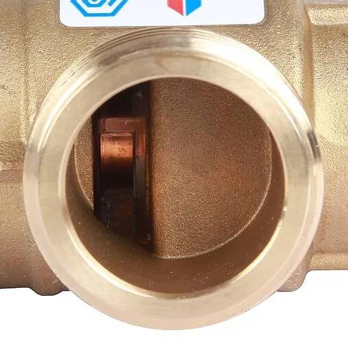 Трехходовой термостатический смесительный клапан 1&quot; +35...+60°С Kvs 1.6 Stout SVM-0120-166025