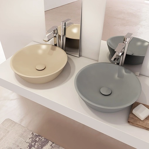 Раковина ISVEA SistemaY Soft 45 антрацит 10SY65045SV-2C