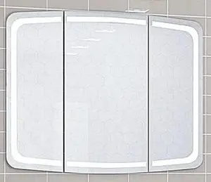 Зеркало с подсветкой Aquaton Астера 95 белый 1A195202AS010, 1