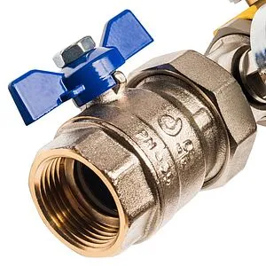 Группа коллекторная без расходомеров 10 отводов 1&quot;в/в x ¾&quot;ек Stout SMB 0468 000010, 5