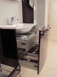 Тумба-умывальник подвесная Aquaton Севилья 95 гранат 1A1264K0SE340 Тумба-умывальник подвесная Aquaton Севилья 95 гранат 1A1264K0SE340, 3