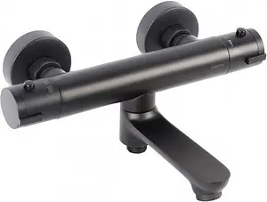 Термостат для ванны Swedbe Hermes чёрный матовый 9045B Термостат для ванны Swedbe Hermes чёрный матовый 9045B, 1