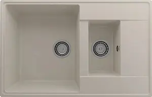 Мойка кухонная Ulgran Prima 780-02 1,5 K лён, 1