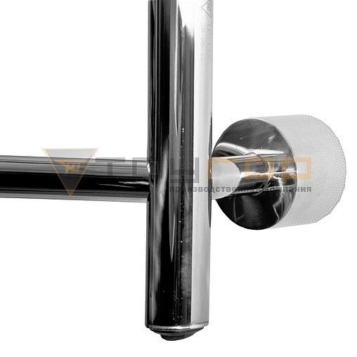 Полотенцесушитель электрический М-образный Тругор ПЭК2 50х50 полированная сталь