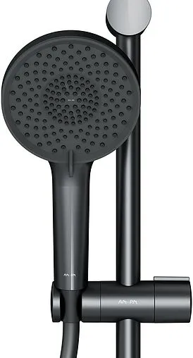 Душевая система со смесителем для душа Am.Pm X-Joy чёрный матовый F0785A622 Душевая система со смесителем для душа Am.Pm X-Joy чёрный матовый F0785A622