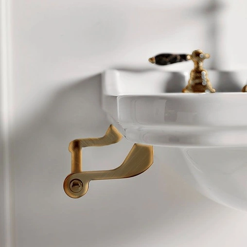 Раковина Kerasan Waldorf 60 белый 4140K1bi/cr*3