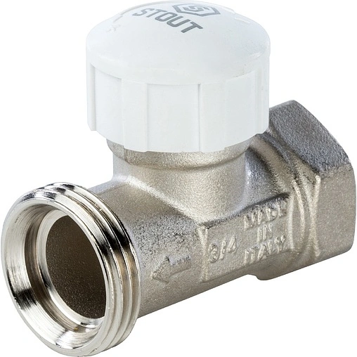 Вентиль терморегулирующий прямой ¾&quot; в/н Stout SVT-0003-000020