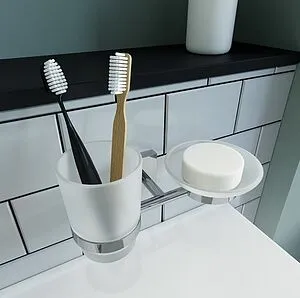 Стакан с мыльницей IDDIS Edifice хром EDIMBG0i57 Стакан с мыльницей IDDIS Edifice хром EDIMBG0i57, 3