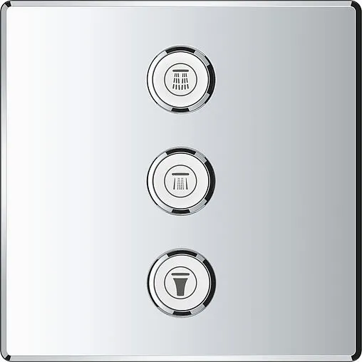 Вентиль переключающий на 3 потребителя Grohe Grohtherm SmartControl хром 29127000 Вентиль переключающий на 3 потребителя Grohe Grohtherm SmartControl хром 29127000
