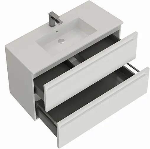 Тумба под умывальник подвесная Allen Brau Eclipse 2.0 100 белый 1.E1003.WM 2.0