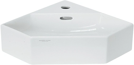 Раковина Sanita Luxe Line 50 белый WB.CR/Line/35-C/WHT.G/S1