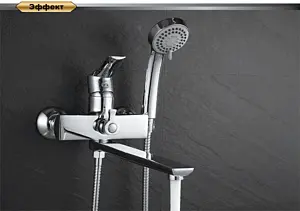 Смеситель для ванны с длинным изливом D&K Rhein Mosel хром DA1263301, 3