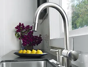 Смеситель для кухни с выдвижным изливом Grohe Minta хром 32321000 Смеситель для кухни с выдвижным изливом Grohe Minta хром 32321000, 5