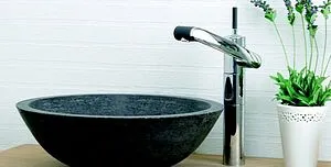 Смеситель для раковины Damixa Arc хром/чёрный 298217464, 4