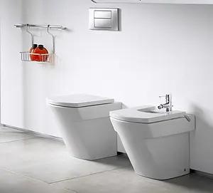 Унитаз приставной Roca Hall белый 347627000, 5