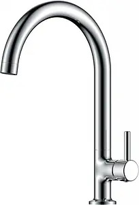 Смеситель для кухни Rossinka хром X25-23U Смеситель для кухни Rossinka хром X25-23U, 1