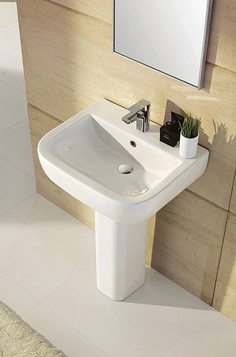 Раковина BelBagno Alpina 56 белый BB10100L