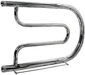 Полотенцесушитель водяной Тругор Фокстрот 320x500 с полкой полированная сталь ПЛ1/32/50П Полотенцесушитель водяной Тругор Фокстрот 320x500 с полкой полированная сталь ПЛ1/32/50П, 1