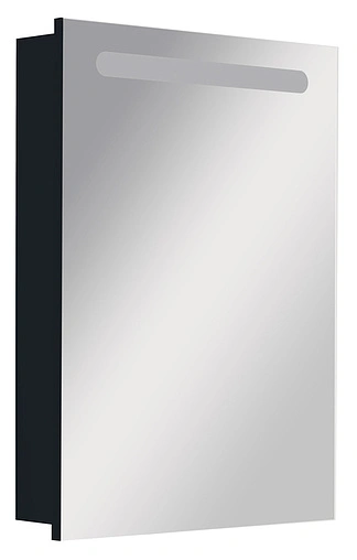 Шкаф-зеркало Roca Victoria Nord Black Edition 60 L черный ZRU9000098