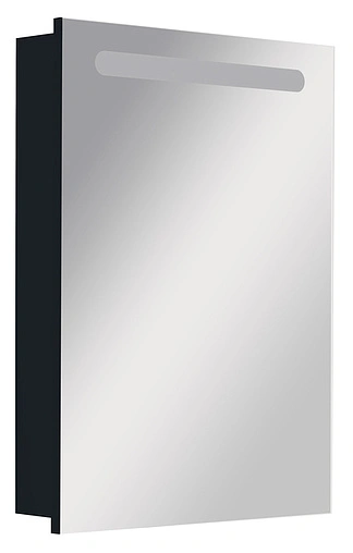 Шкаф-зеркало Roca Victoria Nord Black Edition 60 L чёрный ZRU9000098