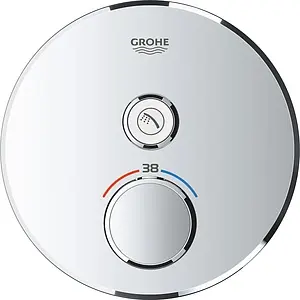 Термостат для 1 потребителя Grohe Grohtherm SmartControl хром 29118000, 3