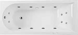 Ванна акриловая с гидромассажем Am.Pm Inspire 180x80 W5AW-180-080W2D64 Ванна акриловая с гидромассажем Am.Pm Inspire 180x80 W5AW-180-080W2D64, 1