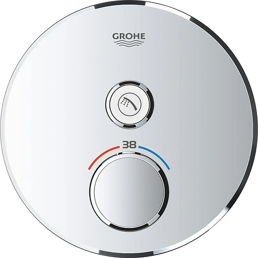 Термостат для 1 потребителя Grohe Grohtherm SmartControl хром 29118000
