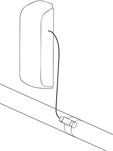 Беспроводной датчик температуры Salus SMART HOME белый PS600