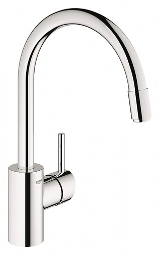 Смеситель для кухни с выдвижным изливом Grohe Concetto хром 32663001