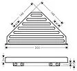 Полка Hansgrohe AddStoris золото 41741990