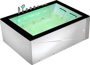 Ванна акриловая с гидромассажем Gemy 180x130 G9259 Ванна акриловая с гидромассажем Gemy 180x130 G9259, 1