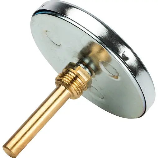 Термометр биметаллический Stout 100мм 120°С гильза 75мм ½&quot; SIM-0001-107515