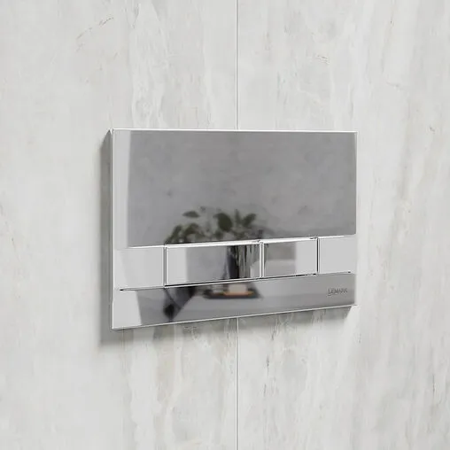 Комплект 5 в 1 Lemark Peneda+Bit Florex White 100801419 с кнопкой Bit 9801005 хром глянцевый